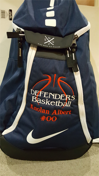 basketball gear bag